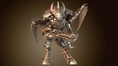 3D модель Воин Коса Стрелок (STL)