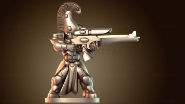 3D модель Воин-стрелок-разведчик (STL)