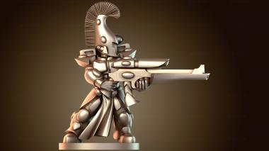 3D модель Воин Стрелок Застрельщик (STL)