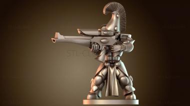 3D модель Воин-стрелок-стрелок (STL)