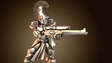 3D модель Воин Стреляющий Фланкер (STL)