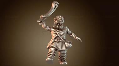 3D модель Воин Слинг Боец (STL)