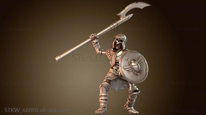 Military Воин Копье Страж