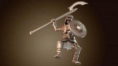 3D модель Воин Копье Пронзателя (STL)