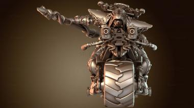 3D модель Воин-копейщик (STL)