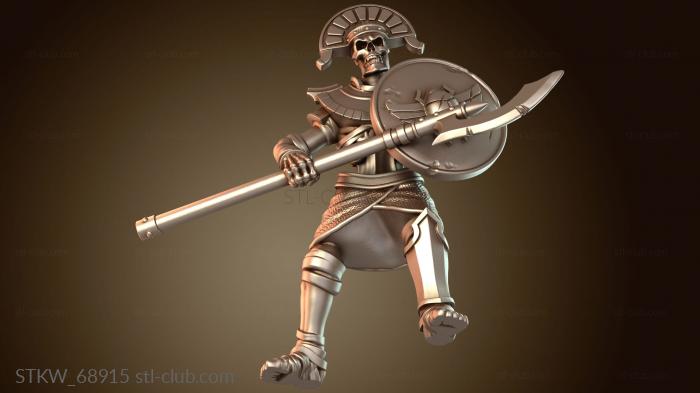 Отряд воинов-копейщиков