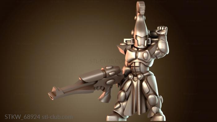 Воин, стоящий на страже