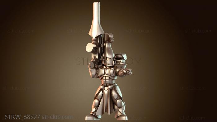 Воин, стоящий на страже