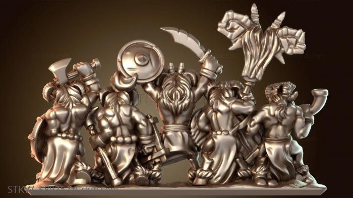 Воин снимает копье