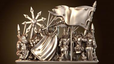 3D модель Воин Стрипс Йелл (STL)