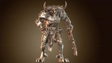 3D модель Воин Мастер Меча (STL)