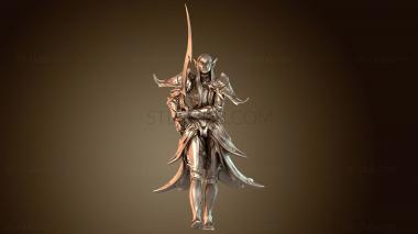 3D модель Воин Меч Страж (STL)