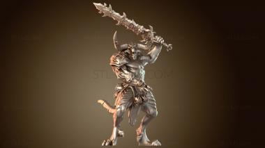 3D модель Шлем Воина с Мечом (STL)