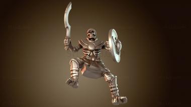 3D модель Воин Меч Сержант (STL)