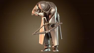 3D модель Воин Тевтон Элитный Арбалетчик (STL)