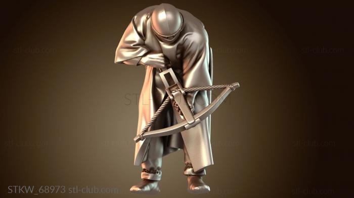 Military Воин Тевтон Арбалетчик Копье