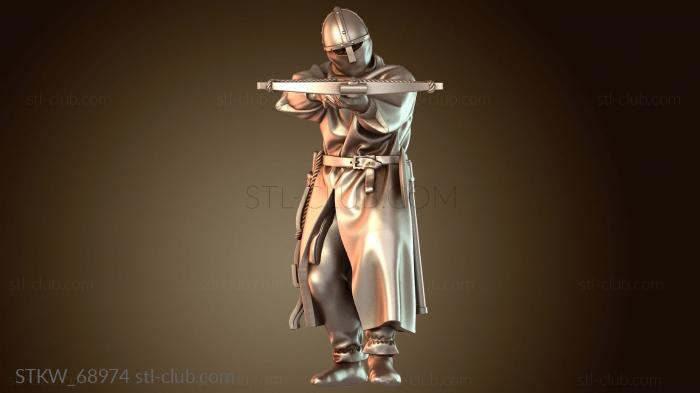 Military Воин Тевтон Арбалетчик Длинный Лук