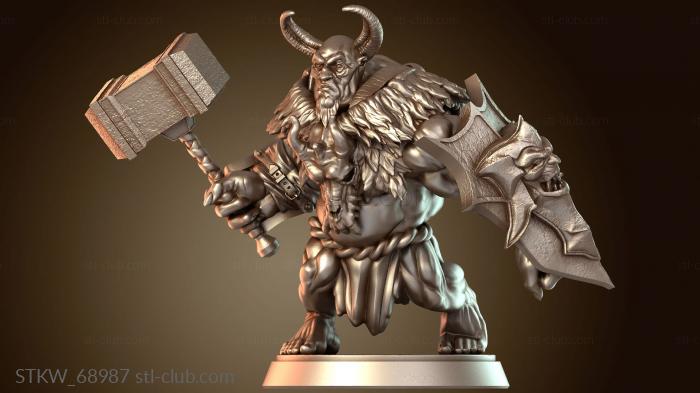 Military Воин Тролль Берсерк