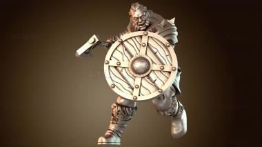 3D модель Воины Варварской Стражи (STL)