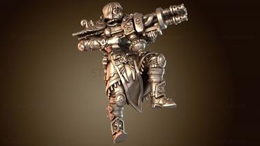 3D модель Огнеметный отряд Воинов (STL)