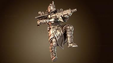 3D модель Тяжелый шлем воина (STL)