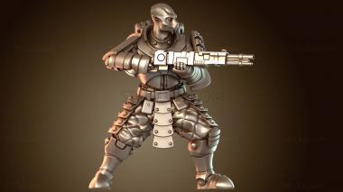 3D модель Воины Рыцари (STL)