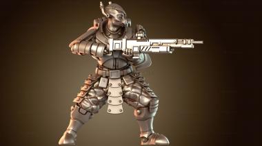 3D модель Воины Ночной Стражи (STL)