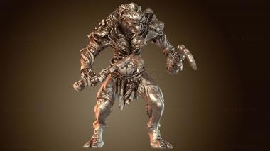 3D модель Воины вырвали серпы на свободу (STL)