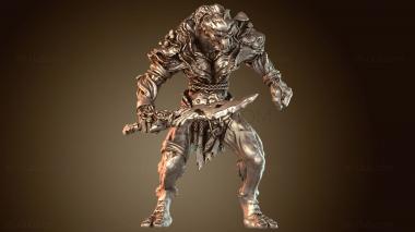 3D модель Ветеран меча воинов (STL)