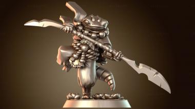 3D модель Водный танцор Саншу Герой (STL)