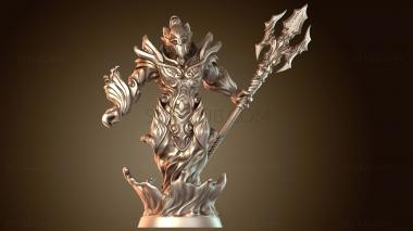 3D модель Водный Элементаль Глубокий (STL)