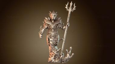 3D модель Водный Мирмидон Элементаль (STL)