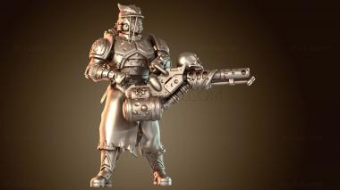 3D модель Оружие Огнемет Инстинкт (STL)