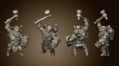 3D модель Golemmar The Gnome C Kit В Hammer Steam Fist (STL)