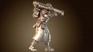 3D модель Специалист по оружию, гранатометам и винтовкам (STL)