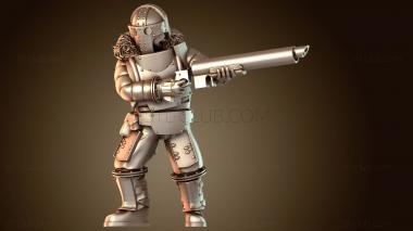 3D модель Оружие Пулеметчик Браво (STL)