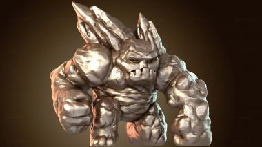 3D модель Еженедельник XVII Камень Земли и Огня (STL)