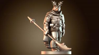 3D модель Ночной охотник-оборотень (STL)