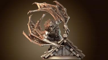 3D модель Вождь медведей-оборотней (STL)