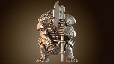 3D модель Оборотень (STL)