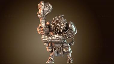 3D модель Оборотень-кабан-палоносец (STL)