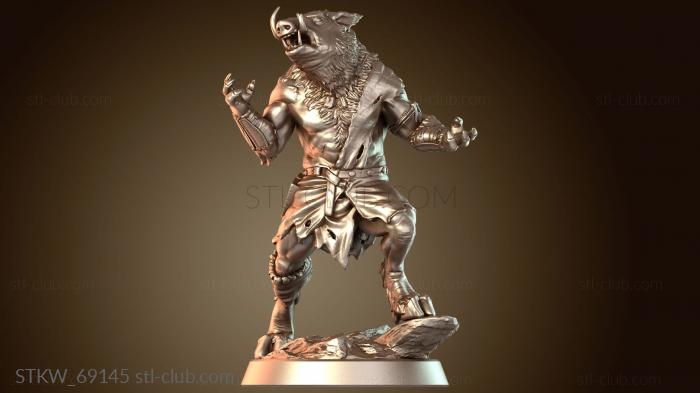 Оборотень-крокодил болотный владыка