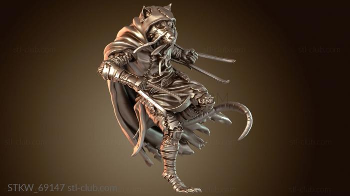 Крысо-оборотень Теневой Клинок