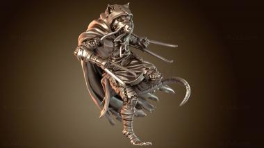 3D модель Крысо-оборотень Теневой Клинок (STL)