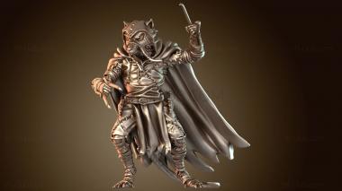 3D модель Водитель боевой повозки «Крыса-оборотень» (STL)