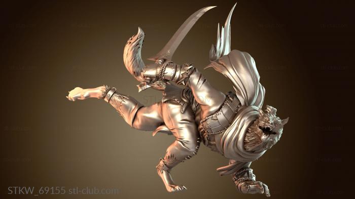 Вервольф Атакующий Револьф