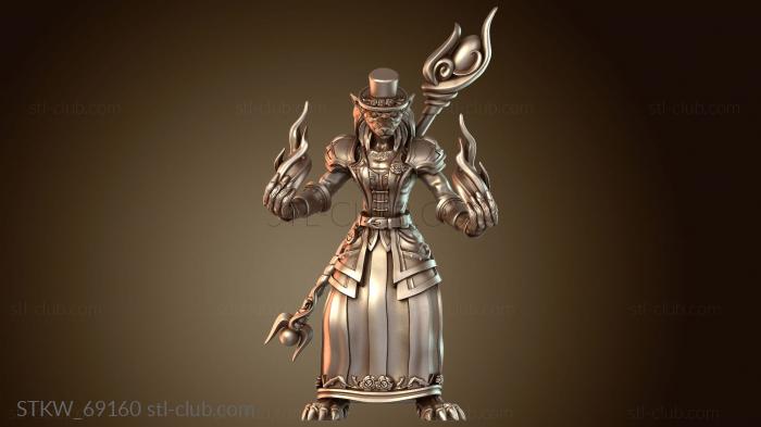 Женщина-оборотень-кастер