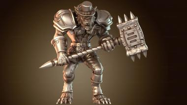 3D модель Оборотень Джентльмен Мейс (STL)