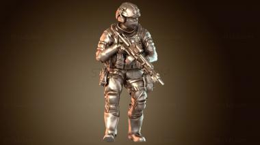 3D модель Оборотень-двойной-клинок (STL)