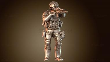 3D модель Оборотень-крокодил болотный владыка (STL)